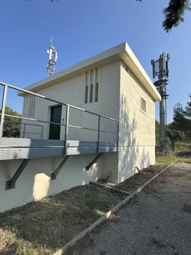 Rénovation de la façade terminée.