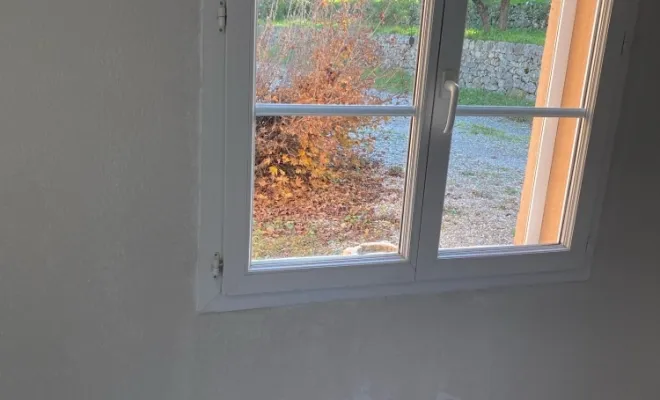 Crépissage de la chambre, Ferréol Peinture