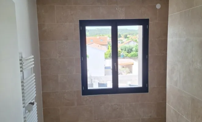 Rénovation en peinture d'une maison mitoyenne aux Pennes-Mirabeau, Trets, Ferreol Peinture
