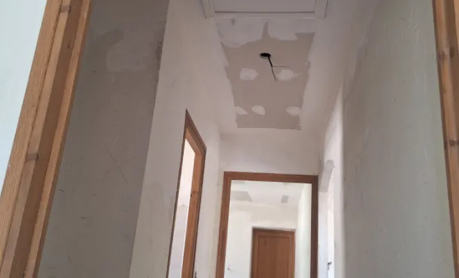 Rénovation en totalité d'une villa à La Londe-les-Maures, suite à un incendie, Trets, Ferreol Peinture