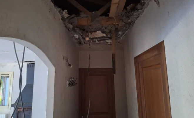 Rénovation en totalité d'une villa à La Londe-les-Maures, suite à un incendie, Trets, Ferreol Peinture