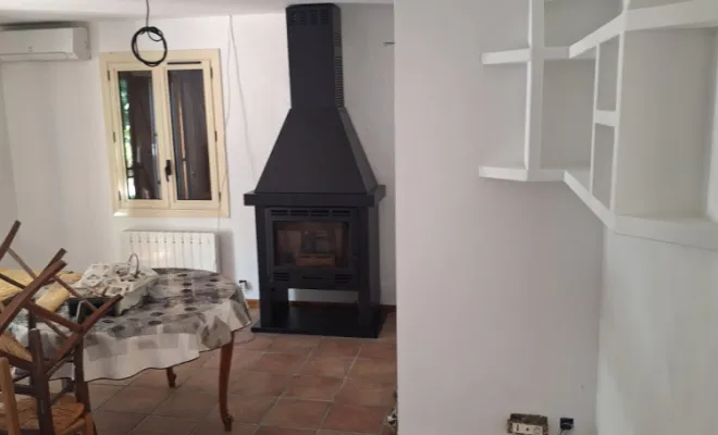 Rénovation en totalité d'une villa à La Londe-les-Maures, suite à un incendie, Trets, Ferreol Peinture