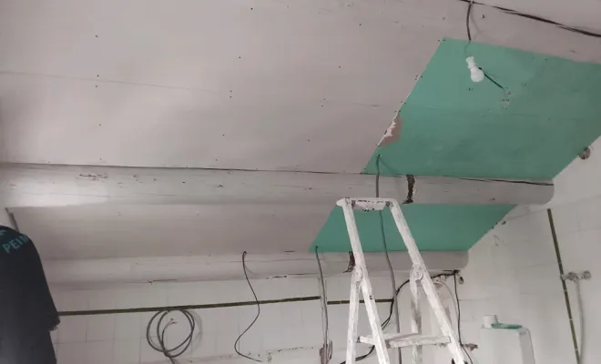 Rénovation en placoplâtre et mise en peinture d'un studio à Marseille, Trets, Ferréol Peinture