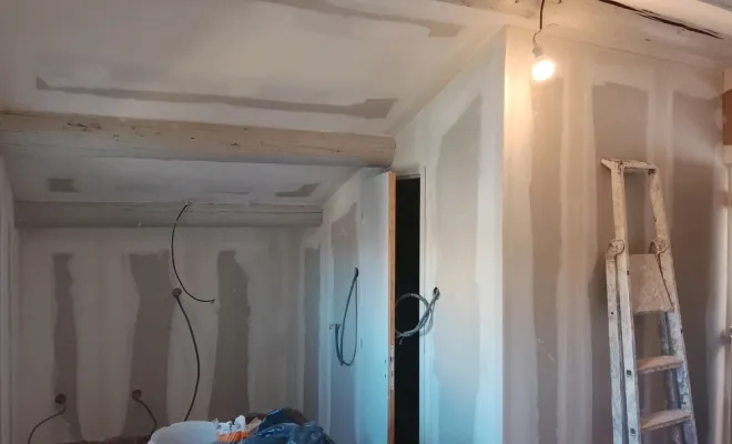 Rénovation en placoplâtre et mise en peinture d'un studio à Marseille, Trets, Ferréol Peinture