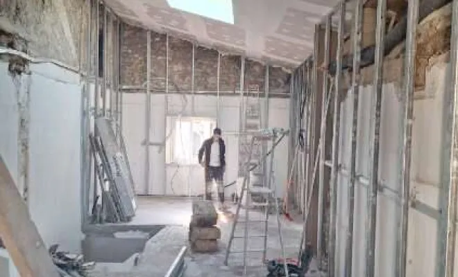 Ferraillage et pose de placo, Trets, Ferreol Peinture