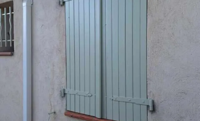 Peinture de grille et volet, Trets, Ferreol Peinture