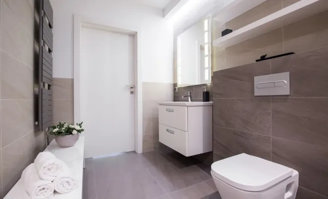 Pose de carrelage en pierre naturelle, Trets, Ferreol Peinture