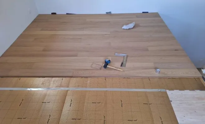 Pose de parquet, Trets, Ferreol Peinture